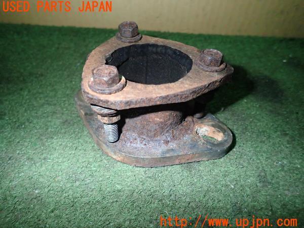 3UPJ=23840148]三菱ジープ(J56)社外 エキマニ フランジ変換パイプ 中古_m0