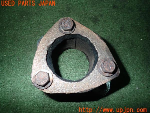 3UPJ=23840148]三菱ジープ(J56)社外 エキマニ フランジ変換パイプ 中古_m1