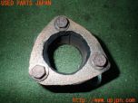 3UPJ=23840148]三菱ジープ(J56)社外 エキマニ フランジ変換パイプ 中古_s1