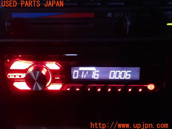3UPJ=23870518]ハイラックスサーフ(KZN130W)後期 carrozzeria カロッツェリア DEH-380 CDプレーヤー 中古_m4