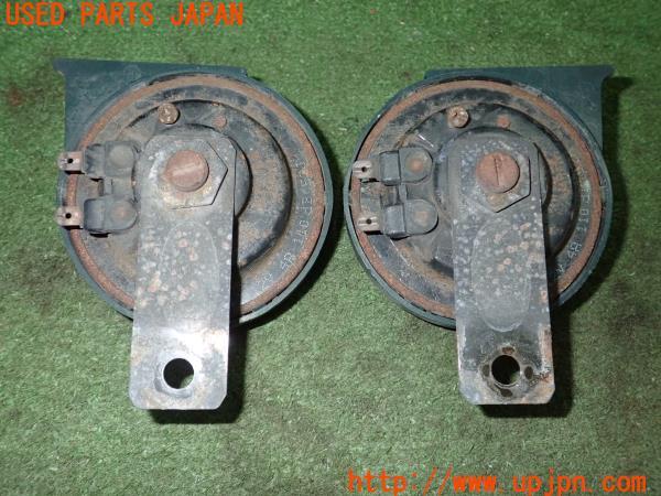 3UPJ=23870563]ハイラックスサーフ(KZN130W)後期 MITSUBA ミツバ ALPHA HORN アルファホーン MBH-2E11 MBL-2E12 ホーン 中古_m1