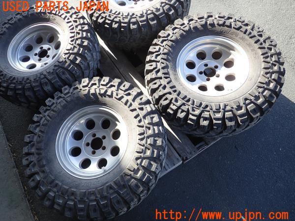3UPJ=23950917]ジープ ラングラー スポーツ(TJ40S)MICKEY THOMPSON ミッキートンプソン ホイール 16×8J ±0 PCD114.3 5穴 4本 中古_m1
