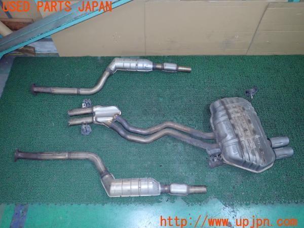 3UPJ=24000152]BMW Z4 ロードスター(BT22 E85)前期 純正 7 514 157 マフラー カット済み　2分割　中古_m0