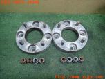 3UPJ=24080972]スプリンタートレノ GT-APEX(AE86)後期 社外 ワイドトレッドスペーサー② 25mm PCD114.3 4穴 M12×P1.25 中古_s0