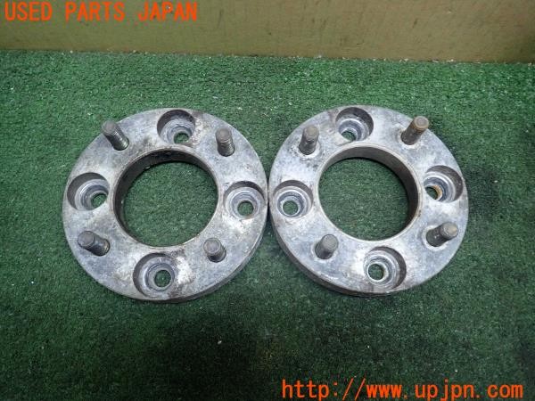 3UPJ=24080972]スプリンタートレノ GT-APEX(AE86)後期 社外 ワイドトレッドスペーサー② 25mm PCD114.3 4穴 M12×P1.25 中古_m1