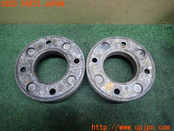 3UPJ=24080972]スプリンタートレノ GT-APEX(AE86)後期 社外 ワイドトレッドスペーサー② 25mm PCD114.3 4穴 M12×P1.25 中古_m2