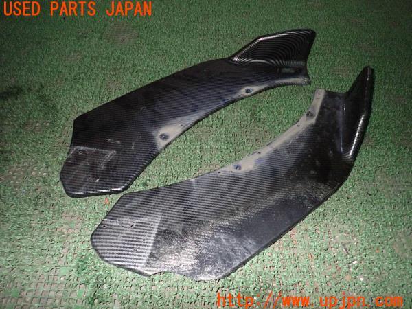 3UPJ=24090046]BMW 630i クーペ(EH30 E63)後期 LCI 社外 フロントアンダースポイラー 汎用 カーボン調 中古_m1