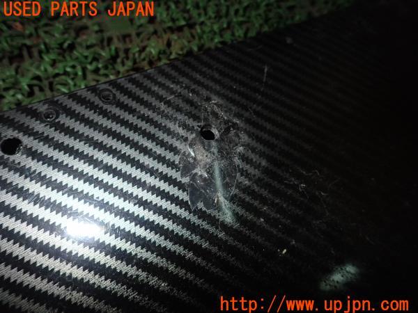 3UPJ=24090046]BMW 630i クーペ(EH30 E63)後期 LCI 社外 フロントアンダースポイラー 汎用 カーボン調 中古_m2