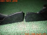 3UPJ=24090046]BMW 630i クーペ(EH30 E63)後期 LCI 社外 フロントアンダースポイラー 汎用 カーボン調 中古_s3