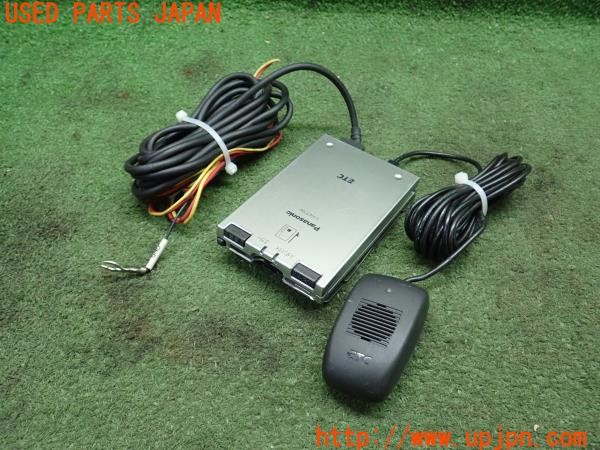 3UPJ=24110503]ハイラックスサーフ(KZN185W)中期 Panasonic パナソニック CY-ET700D ETC車載器 中古_m0