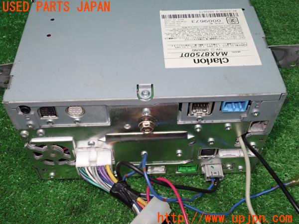 3UPJ=24130504]ハイエースワゴン(KZH100G)Clarion クラリオン HDDナビ MAX8750DT 中古_m1