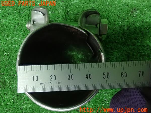 3UPJ=24200158]プジョー 208(P21HN05)社外 ジョイントパイプ マフラーバンド エキゾーストクランプ B-B2 450 中古_m3