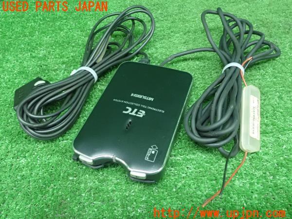 3UPJ=24240503]シビック タイプR ユーロ(FN2)三菱電機 ミツビシ ETC車載器 EP-9U77 EP-9U78VB 中古_m0