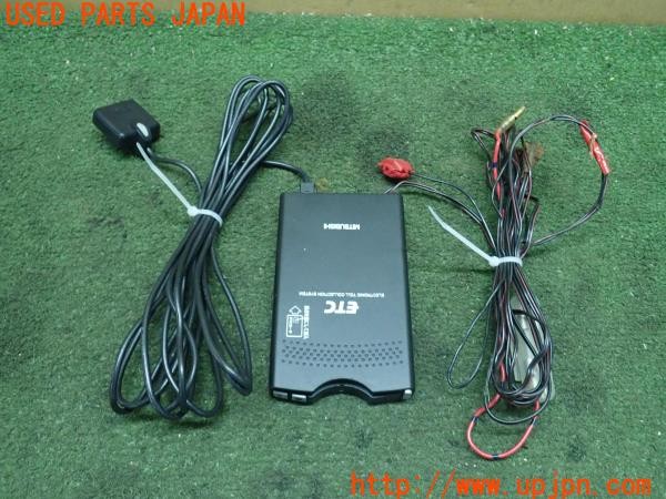 3UPJ=24340503]ランクルプラド(KZJ78W)後期 三菱電機 ミツビシ EP-9U49V ETC車載器 中古_m0