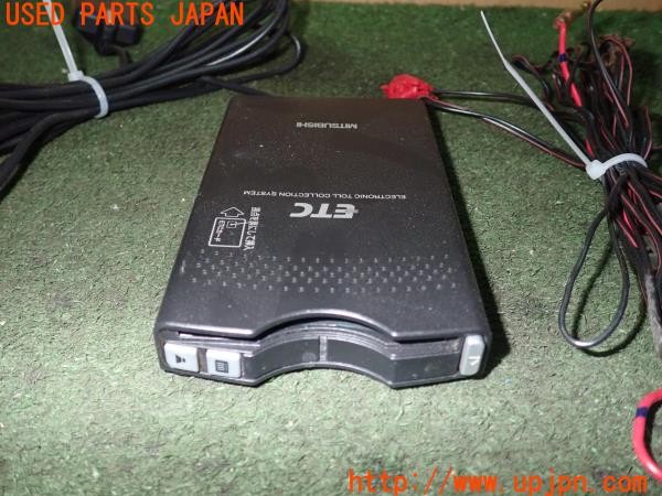3UPJ=24340503]ランクルプラド(KZJ78W)後期 三菱電機 ミツビシ EP-9U49V ETC車載器 中古_m1