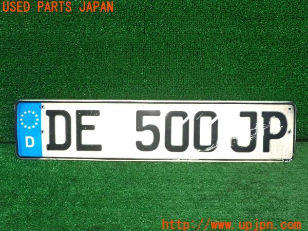 3UPJ=24360001]デリカスターワゴン(P35W)社外 ダミーナンバープレート 汎用 レプリカプレート 中古_m0