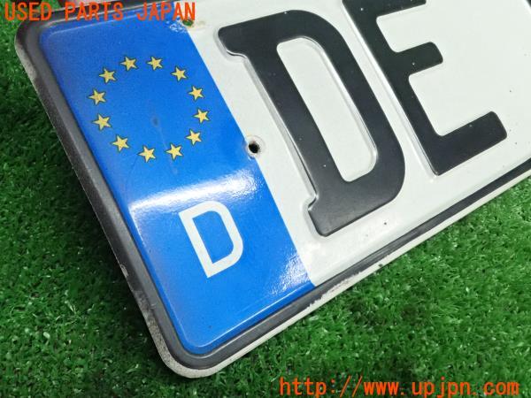 3UPJ=24360001]デリカスターワゴン(P35W)社外 ダミーナンバープレート 汎用 レプリカプレート 中古_m1
