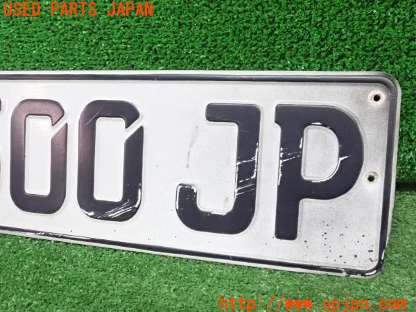 3UPJ=24360001]デリカスターワゴン(P35W)社外 ダミーナンバープレート 汎用 レプリカプレート 中古_m2