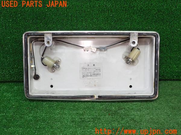 3UPJ=24360012]デリカスターワゴン(P35W)WAP ワールドオートプレート 字光式ナンバープレート 12V リア側 1枚 中古_m0