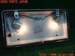 3UPJ=24360012]デリカスターワゴン(P35W)WAP ワールドオートプレート 字光式ナンバープレート 12V リア側 1枚 中古_s4
