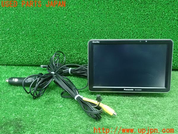 3UPJ=24400548]BMW Z4 ロードスター(BT22 E85)Panasonic SSDポータブルナビ CN-G1500VD 中古_m0