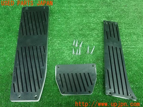 3UPJ=24400630]BMW Z4 ロードスター(BT22 E85)社外 ペダルカバー 中古_m1