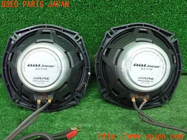 3UPJ=24440535]トルネオ ユーロR(CL1)ALPINE アルパイン スピーカー DDLinear DLX-F17W 中古_m1