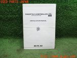 3UPJ=24460803]BMW 325i Mスポーツ(KE25 E92)後期 BLITZ ブリッツ THROTTLE CONTROLLER スロットルコントローラー 取扱説明書② 取説 中古_s0