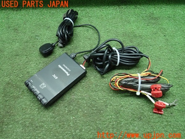 3UPJ=24490503]ルノー メガーヌ R.S.(MF4R2)Panasonic パナソニック CY-ET907KD ETC車載器 中古_m0