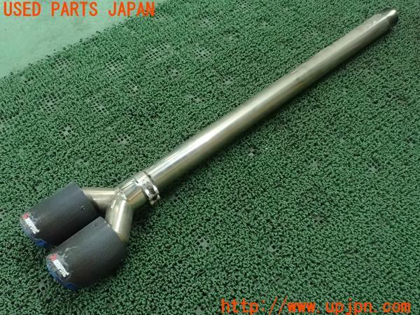 3UPJ=24520152]ミニ ジョンクーパーワークス(MFJCW R56)社外 リアマフラー AKRAPOVIC アクラポビッチ マフラーカッター付き TP-CT/10 中古_m0