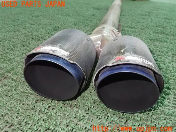 3UPJ=24520152]ミニ ジョンクーパーワークス(MFJCW R56)社外 リアマフラー AKRAPOVIC アクラポビッチ マフラーカッター付き TP-CT/10 中古_m4