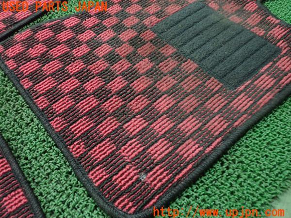 3UPJ=24520629]BMW ミニ ジョンクーパーワークス(MFJCW R56)社外 フロアマット 4点 中古_m4