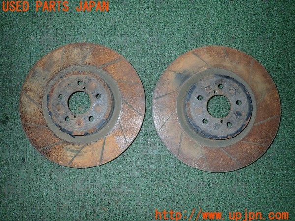 3UPJ=24580305]インプレッサ WRX STI(GDB C型)社外 フロントディスクローター 中古_m0