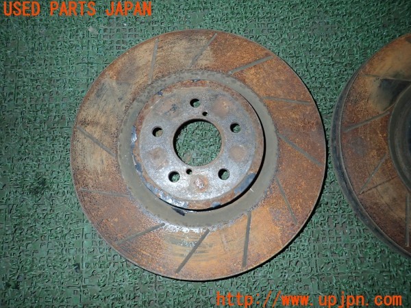 3UPJ=24580305]インプレッサ WRX STI(GDB C型)社外 フロントディスクローター 中古_m1