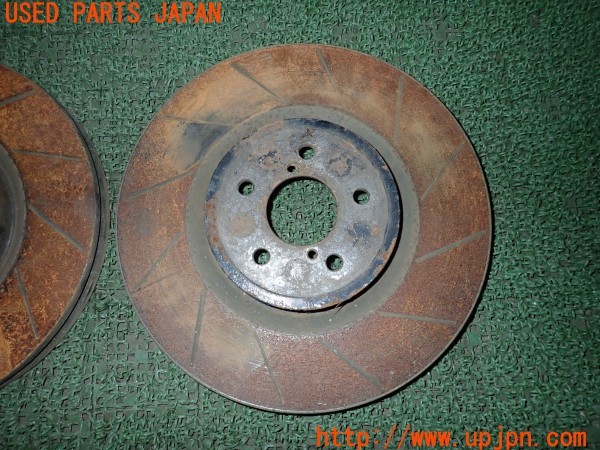 3UPJ=24580305]インプレッサ WRX STI(GDB C型)社外 フロントディスクローター 中古_m2