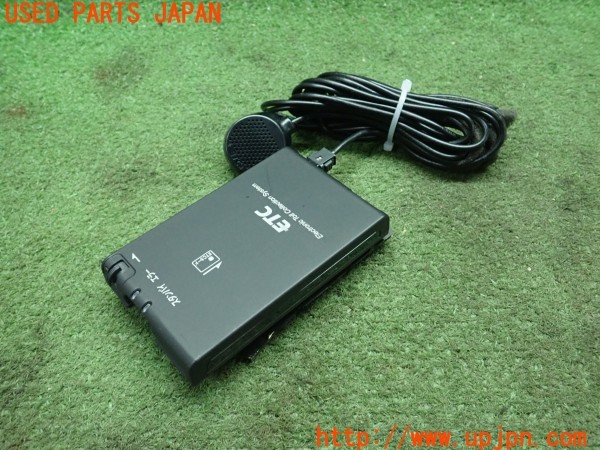 3UPJ=24580503]インプレッサ WRX STI(GDB C型)Panasonic パナソニック CN-EN02J2JT ETC車載器 中古_m0