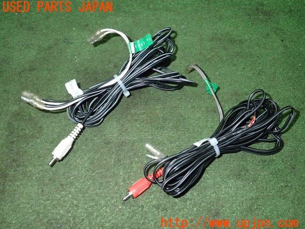 3UPJ=24580550]インプレッサ WRX STI(GDB C型)carrozzeria カロッツェリア サブウーハー用 ハーネス RCAケーブル 中古_m0