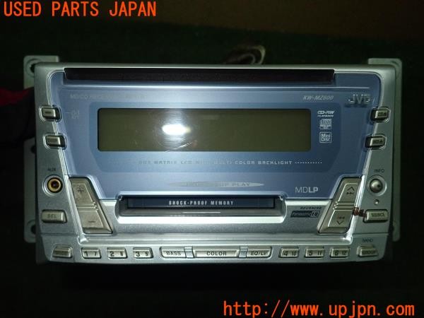 3UPJ=24590518]デリカスターワゴン(P35W)JVC KW-MZ600 CD・MDプレーヤー 難あり 中古_m1