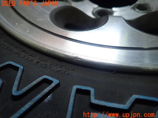 3UPJ=24590916]デリカスターワゴン(P35W)純正 ホイール 15×6JJ +22 PCD139.7 6穴 4本 ハブキャップ付き 中古_m3