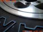 3UPJ=24590916]デリカスターワゴン(P35W)純正 ホイール 15×6JJ +22 PCD139.7 6穴 4本 ハブキャップ付き 中古_s3