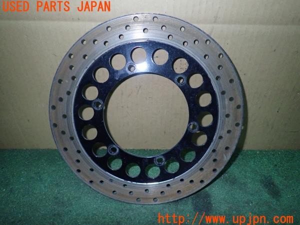 3UPJ=24630415]ヤマハ SR400(RH16J)純正 フロントディスクローター 中古_m0