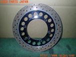 3UPJ=24630415]ヤマハ SR400(RH16J)純正 フロントディスクローター 中古_s0