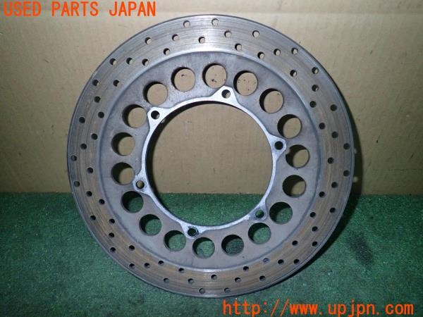 3UPJ=24630415]ヤマハ SR400(RH16J)純正 フロントディスクローター 中古_m1