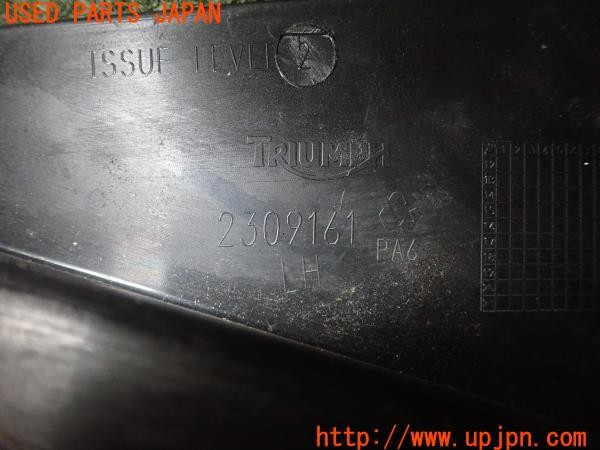 3UPJ=24640033]トライアンフ ストリートトリプル85(SMTTTL1166D)純正 ラジエーターサイドカバー 中古_m3