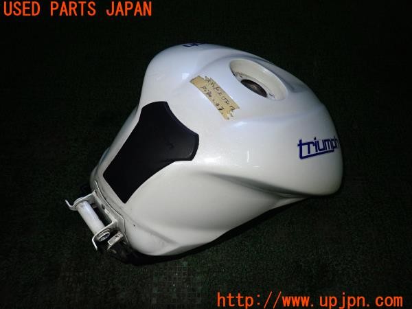 3UPJ=24640038]トライアンフ ストリートトリプル85(SMTTTL1166D)純正 燃料タンク 中古_m1