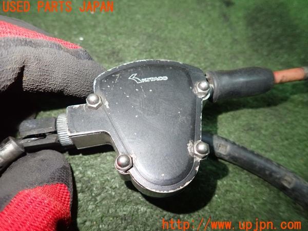 3UPJ=24640054]トライアンフ ストリートトリプル85(SMTTTL1166D)純正 クラッチワイヤー KITACO LIGH CLUTCH 中古_m3