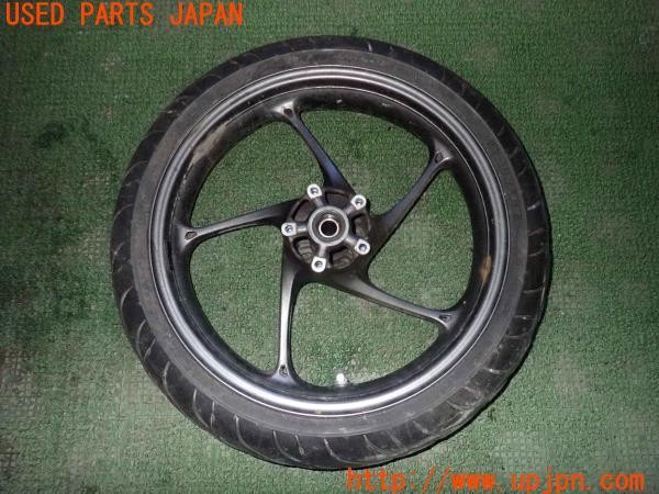 3UPJ=24640903]トライアンフ ストリートトリプル85(SMTTTL1166D)純正 フロントホイール 17×MT3.50 中古_m0