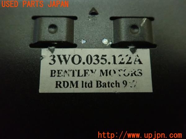 3UPJ=24690503]ベントレー コンチネンタル フライングスパー(BSBEB)純正 3WO.035.122A 三菱電機 EP-9U43 ETC車載器 中古_m3
