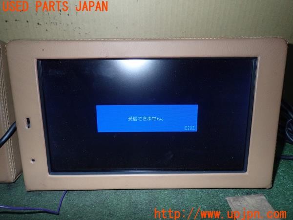 3UPJ=24690562]ベントレー コンチネンタル フライングスパー(BSBEB)Panasonic パナソニック ヘッドレストモニター 後席ディスプレイ 中古_m4
