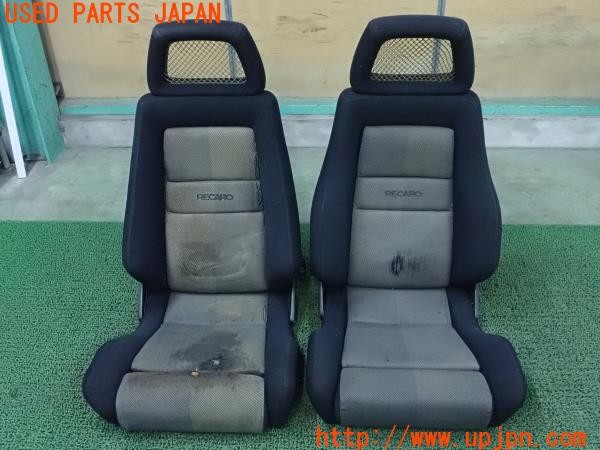 3UPJ=24720609]ポルシェ 944(型式不明)RECARO レカロ シートセット 両側ダイヤル KBA90239 L/LX/LS 運転席助手席 中古_m0